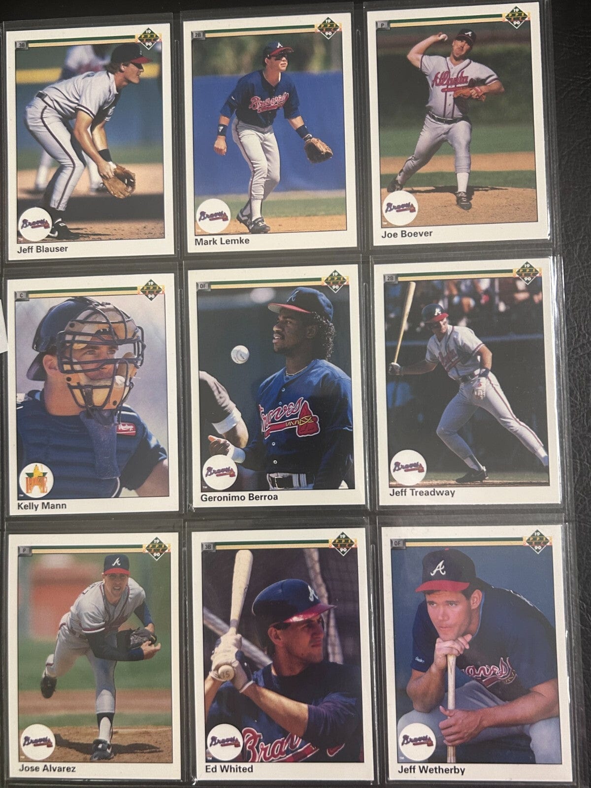 Atlanta Braves 70 + Different Lot Varations of Braves from years 1975-