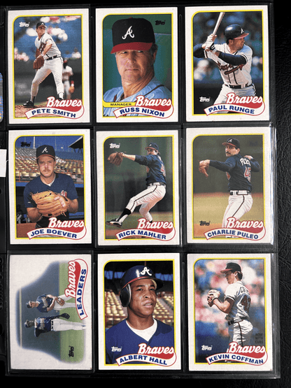 Atlanta Braves 70 + Different Lot Varations of Braves from years 1975-