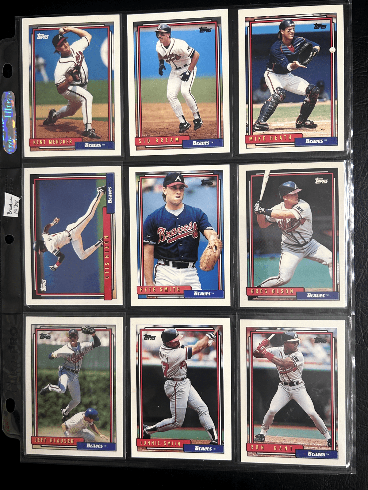 Atlanta Braves 70 + Different Lot Varations of Braves from years 1975-