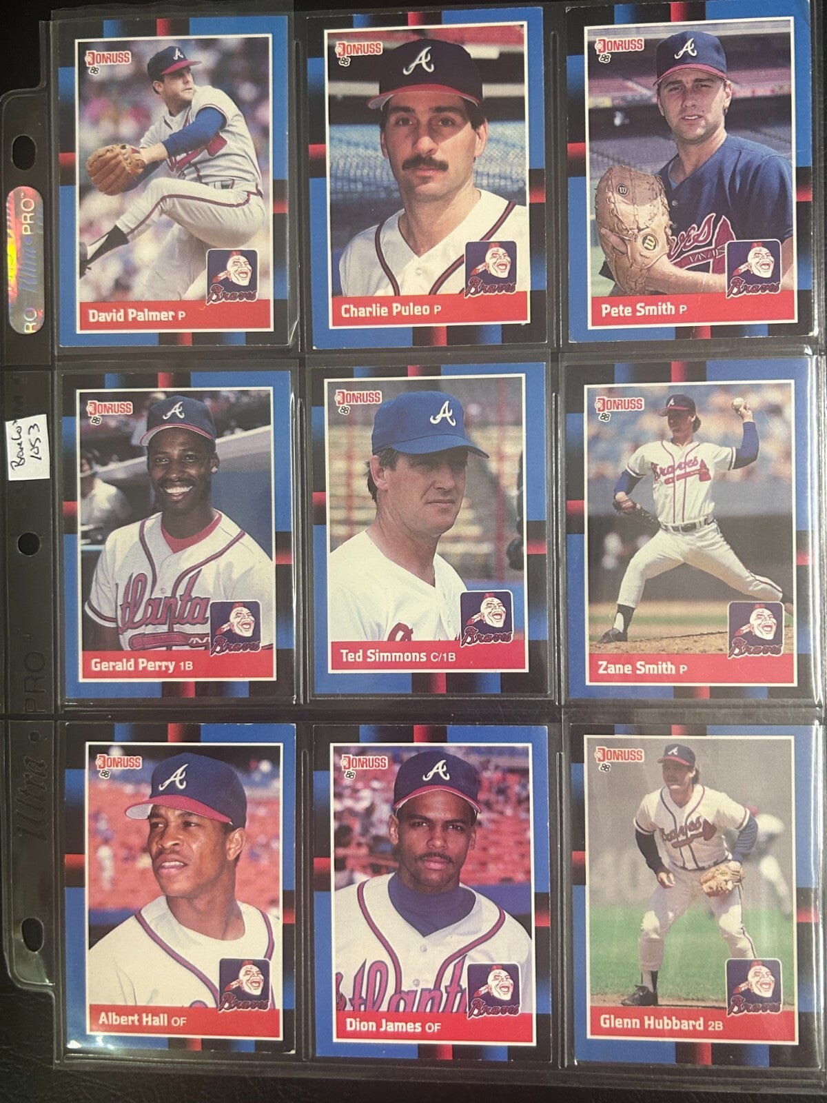 Atlanta Braves 70 + Different Lot Varations of Braves from years 1975-