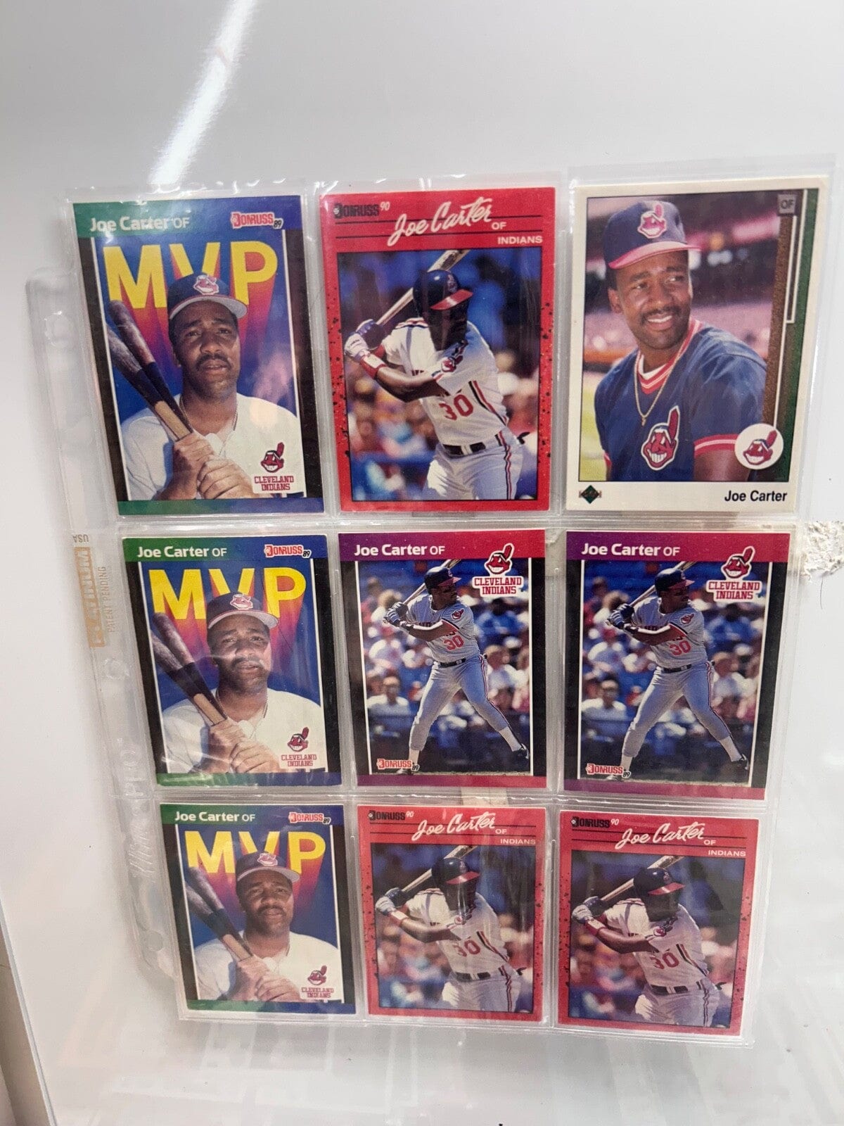 Clevland Indians/ Guardians Lots (9) Card with multiple varations to c