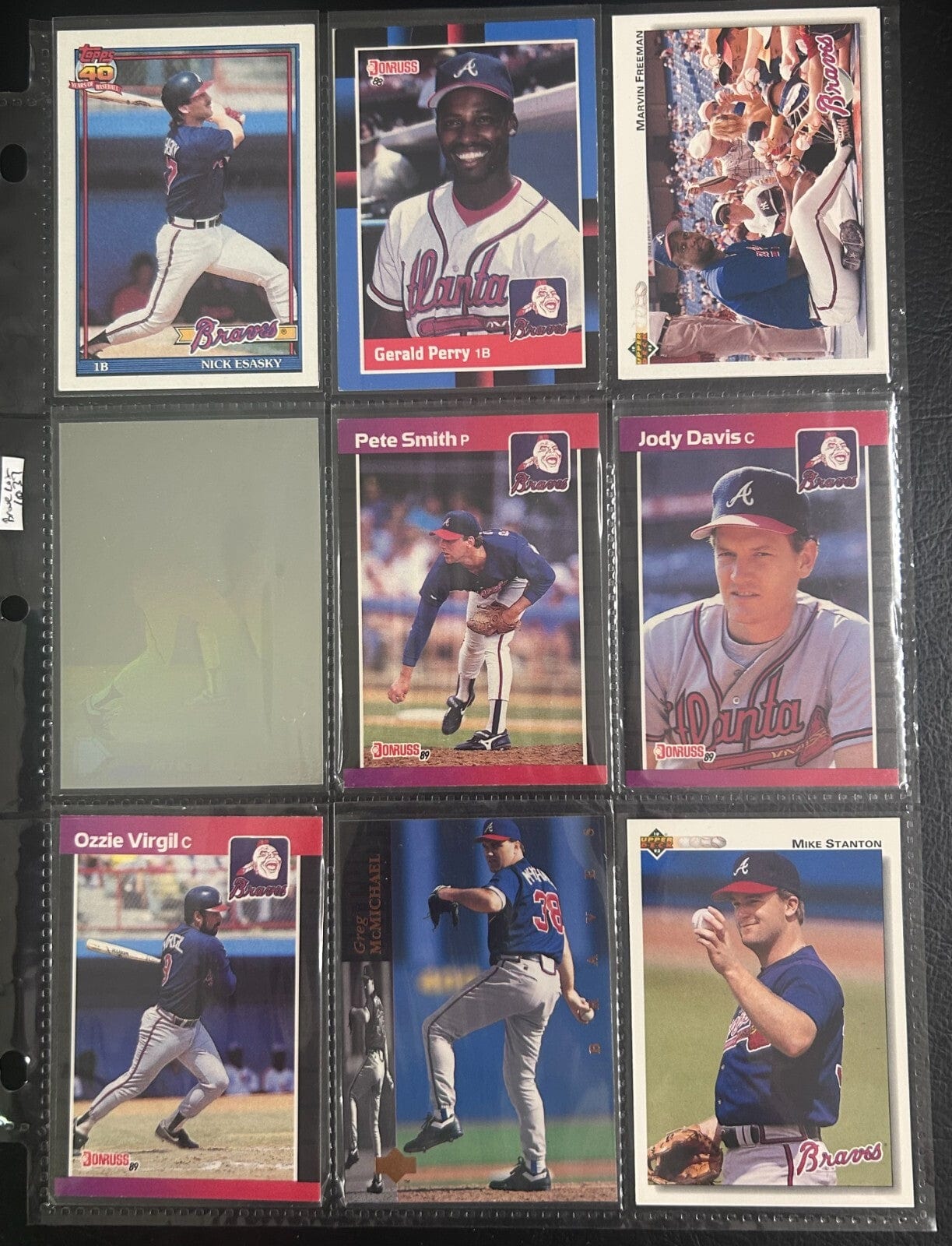Atlanta Braves 70 + Different Lot Varations of Braves from years 1975-