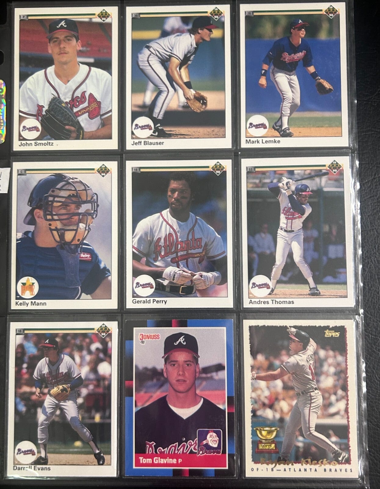 Atlanta Braves 70 + Different Lot Varations of Braves from years 1975-