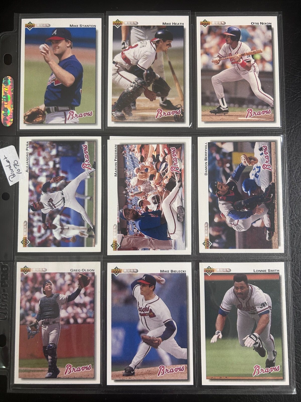 Atlanta Braves 70 + Different Lot Varations of Braves from years 1975-