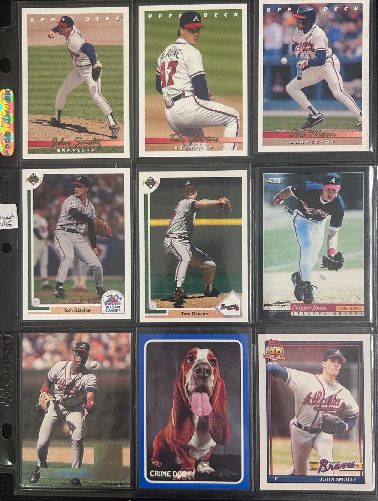 Atlanta Braves 70 + Different Lot Varations of Braves from years 1975-