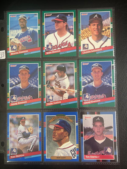 Atlanta Braves 70 + Different Lot Varations of Braves from years 1975-