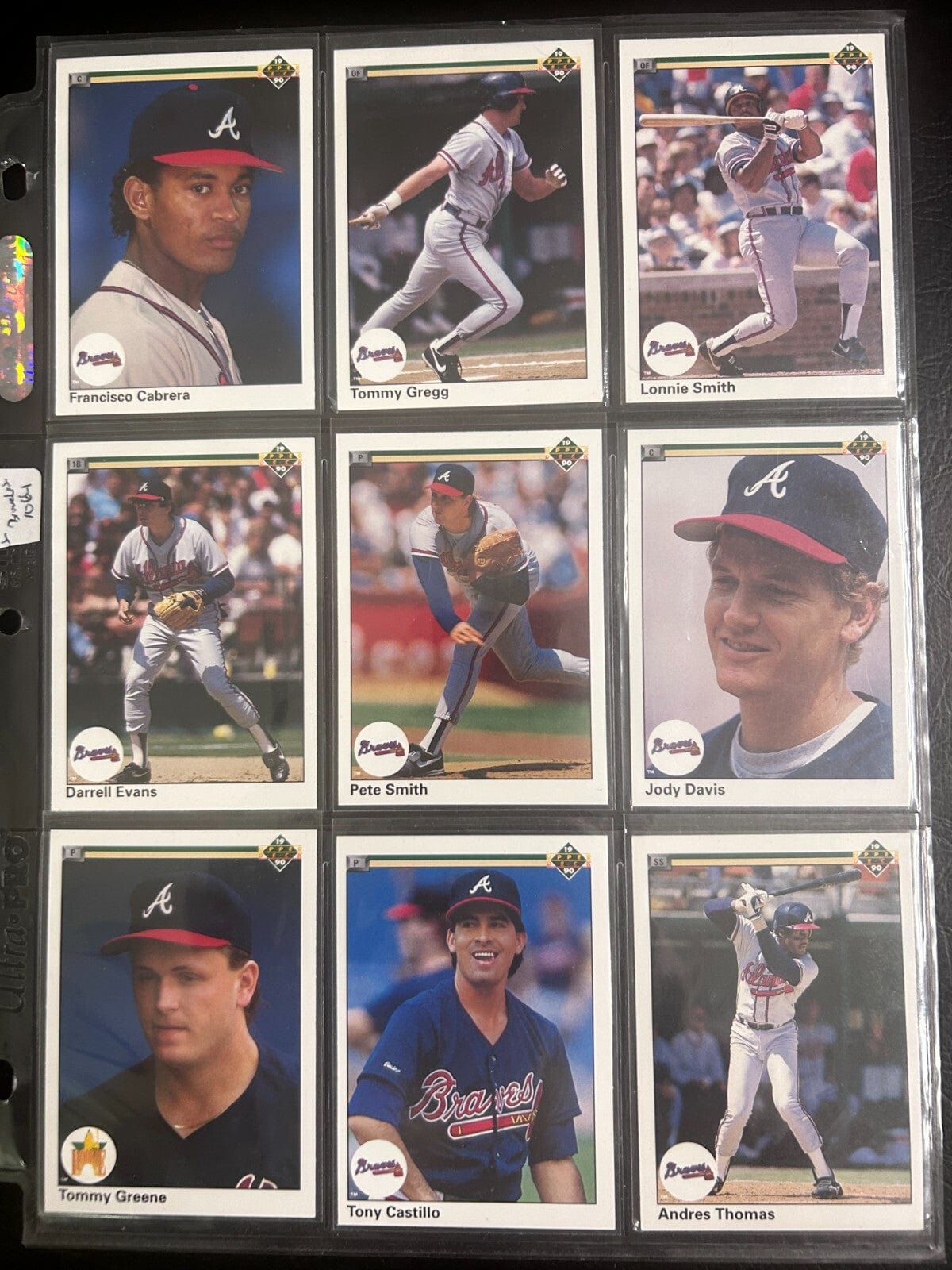 Atlanta Braves 70 + Different Lot Varations of Braves from years 1975-