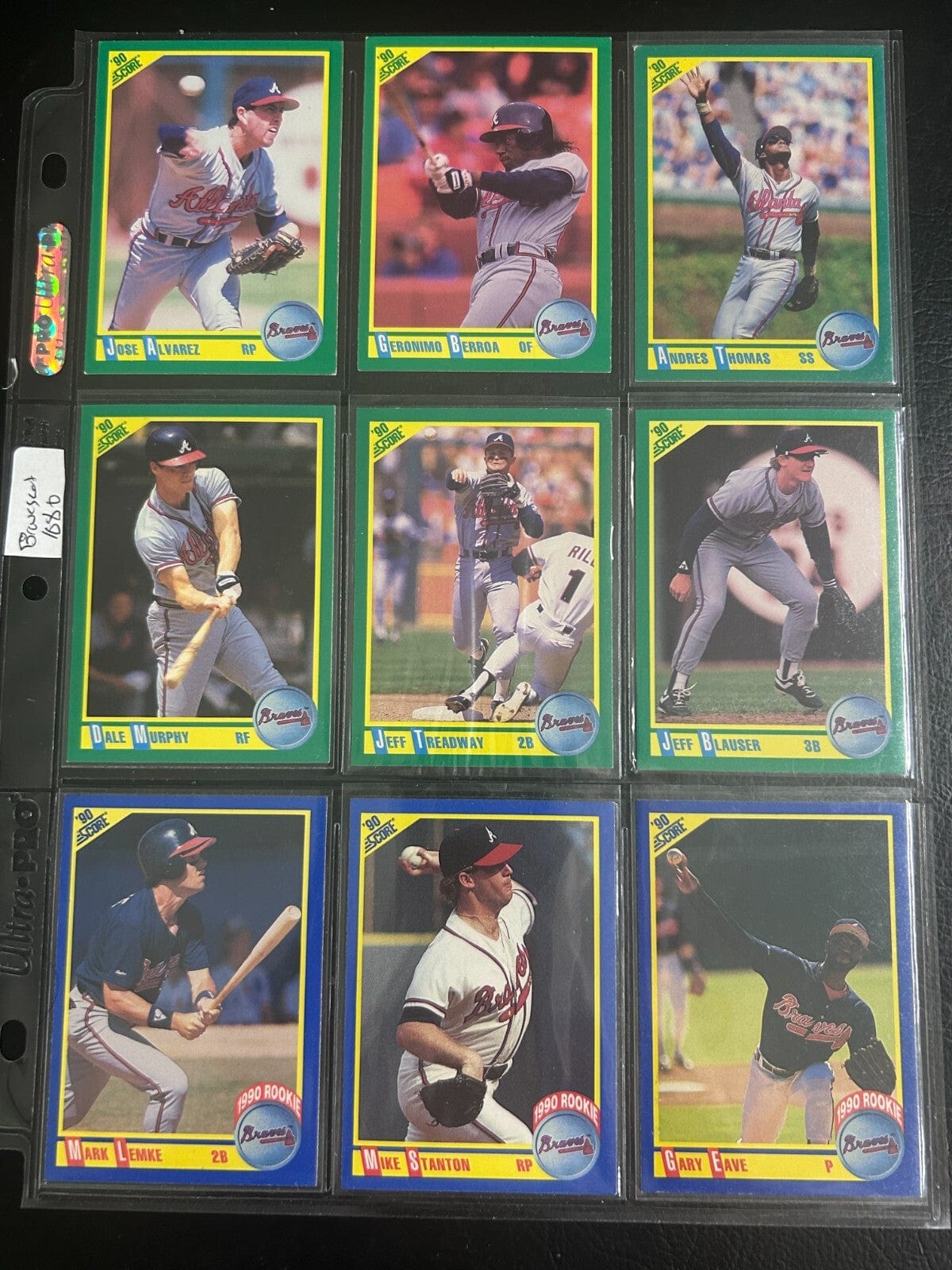 Atlanta Braves 70 + Different Lot Varations of Braves from years 1975-