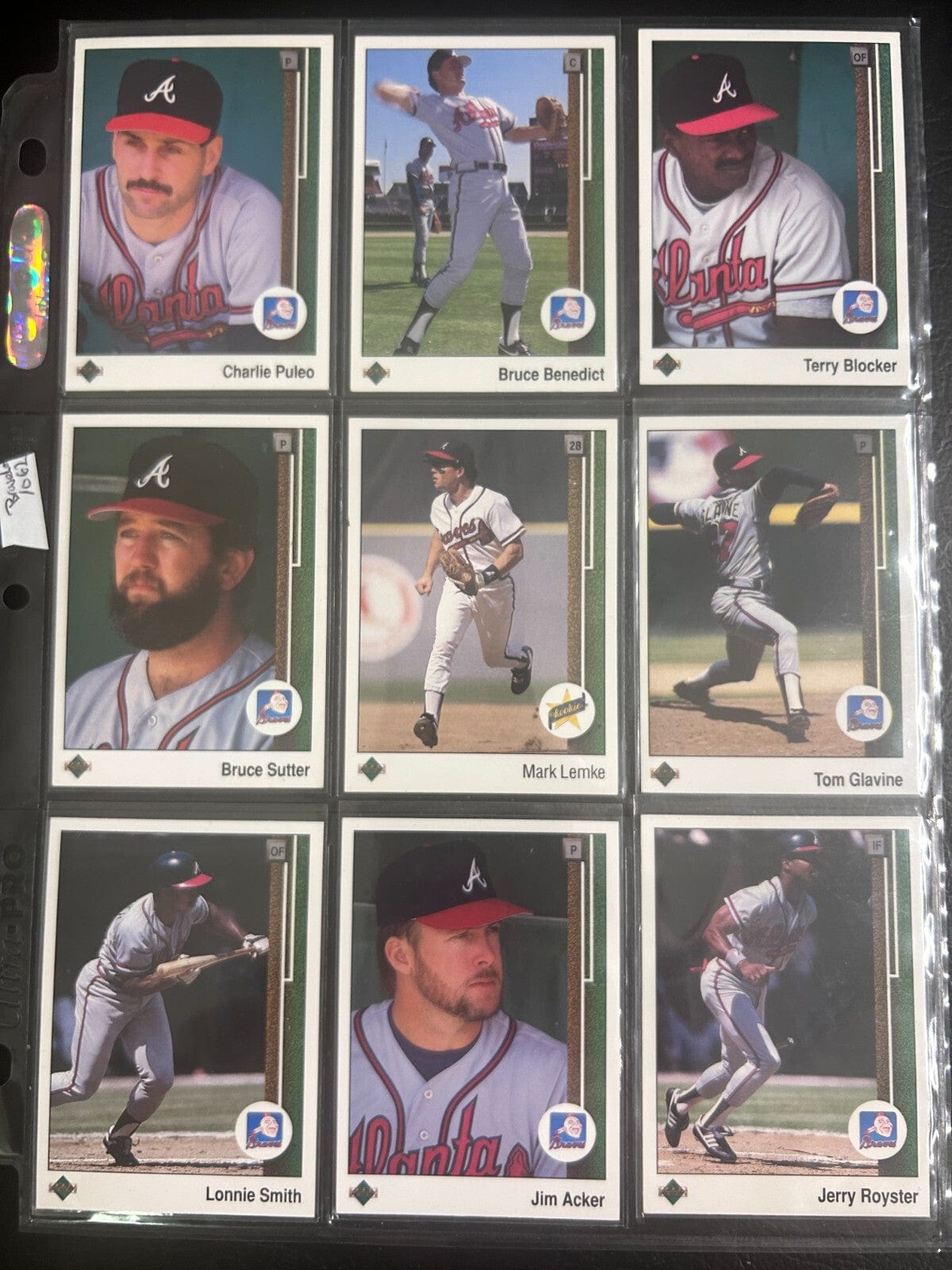 Atlanta Braves 70 + Different Lot Varations of Braves from years 1975-