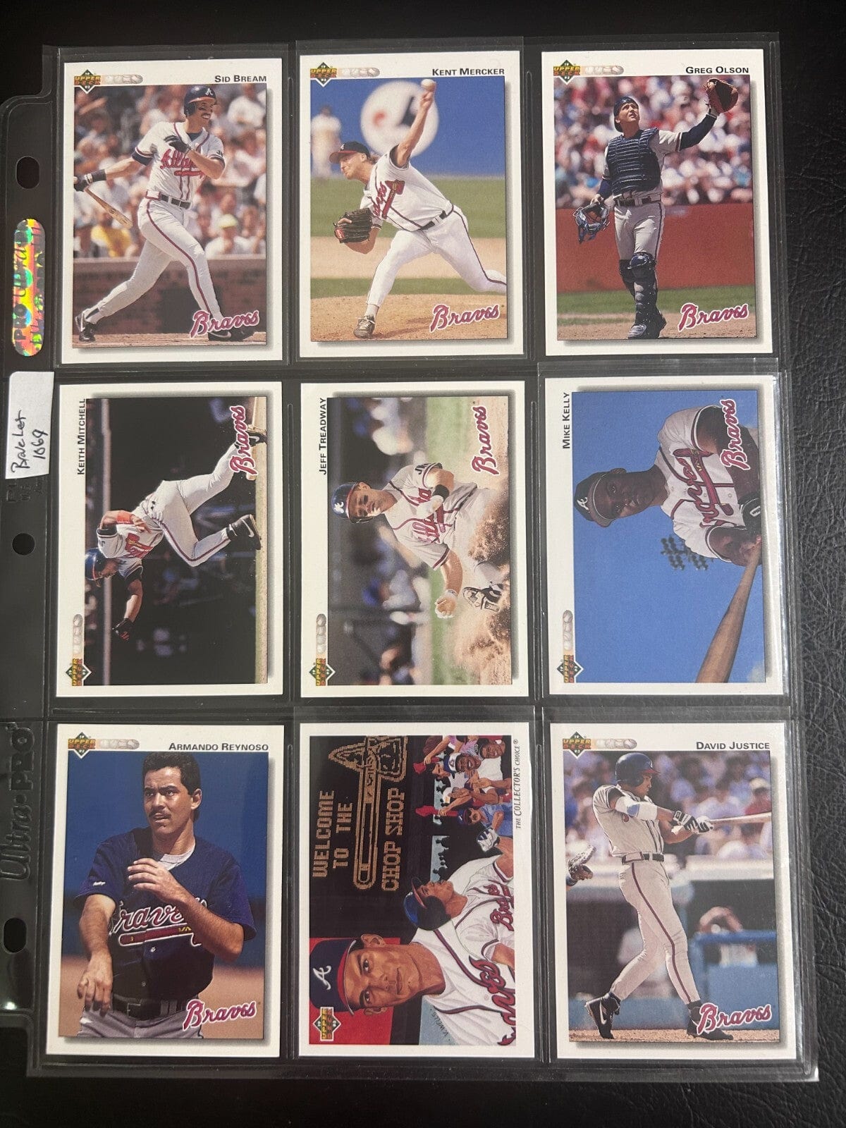 Atlanta Braves 70 + Different Lot Varations of Braves from years 1975-