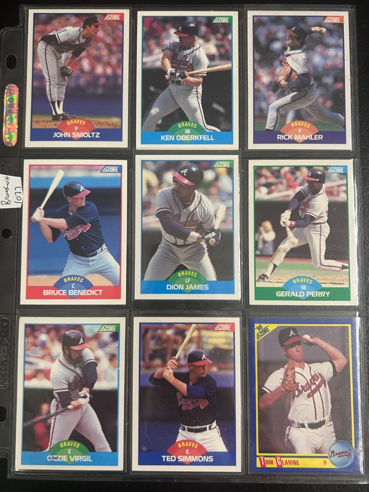 Atlanta Braves 70 + Different Lot Varations of Braves from years 1975-