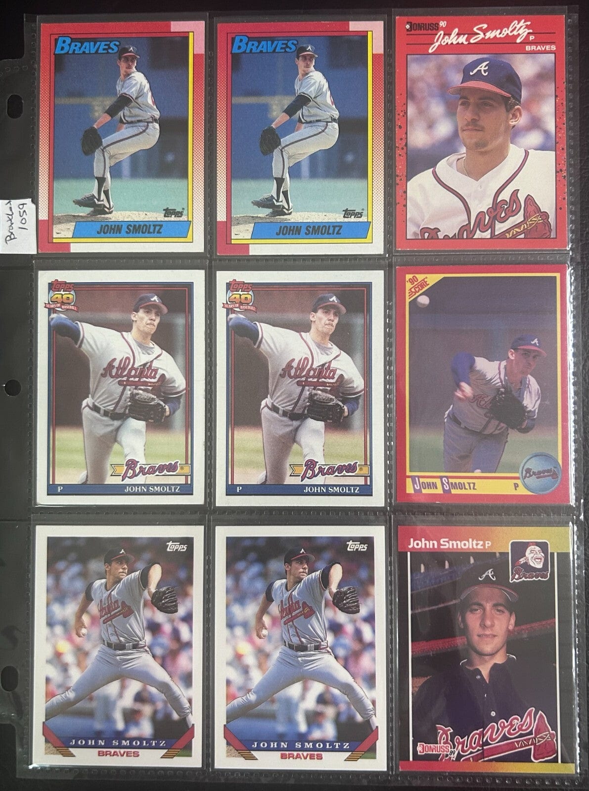 Atlanta Braves 70 + Different Lot Varations of Braves from years 1975-