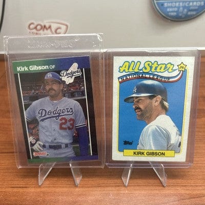 Cheap Sneaks Footwear/Sports Cards 1989 Topps - All Star #396 Kirk Gibson Los Angeles Dodgers