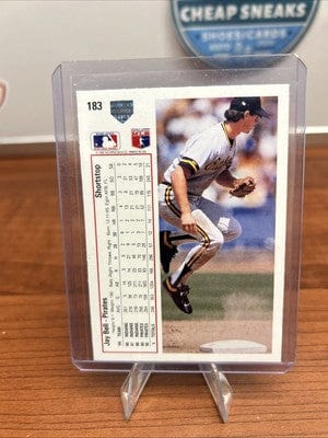 Cheap Sneaks Footwear/Sports Cards 1991 Upper Deck MLB Pittsburgh Pirates Jay Bell #183 Baseball Card