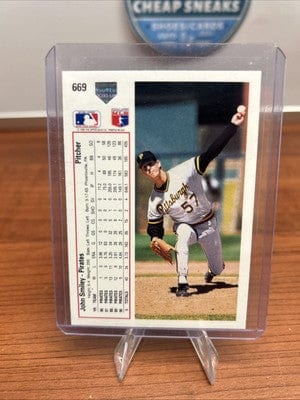 Cheap Sneaks Footwear/Sports Cards 1991 Upper Deck MLB Pittsburgh Pirates John Smiley #669 Baseball Card