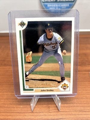 Cheap Sneaks Footwear/Sports Cards 1991 Upper Deck MLB Pittsburgh Pirates John Smiley #669 Baseball Card