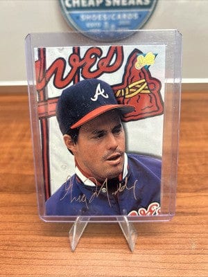 Cheap Sneaks Footwear/Sports Cards 1993 Studio #196 Greg Maddux  Atlanta Braves HOF