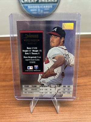 Cheap Sneaks Footwear/Sports Cards 1994 Donruss Special Edition #100 Greg Maddux Atlanta Braves (oo)