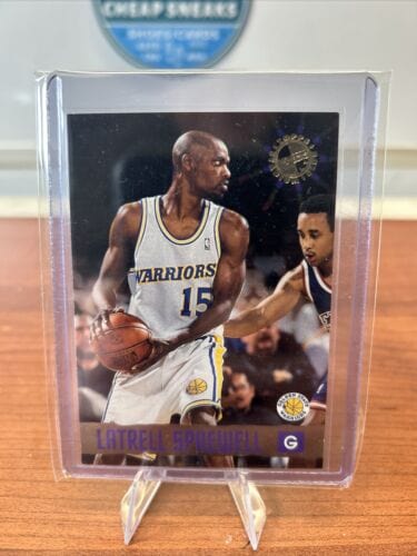 Cheap Sneaks Footwear/Sports Cards 1995-96 Topps Stadium Club Members Only 50 Latrell Sprewell #38 Golden