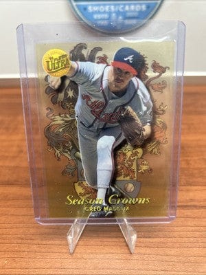 Cheap Sneaks Footwear/Sports Cards 1995 Fleer Ultra Greg Maddux Season Growns #5 of 40 Atlanta Braves