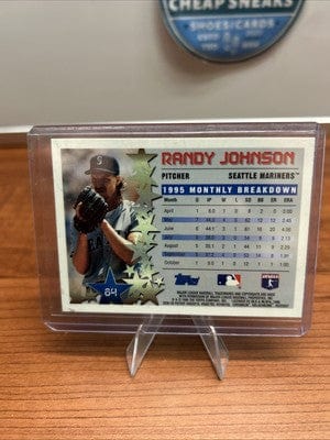 Cheap Sneaks Footwear/Sports Cards 1996 Topps Chrome #84 Randy Johnson Star Power  Seattle Mariners 10192