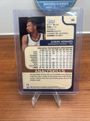 Cheap Sneaks Footwear/Sports Cards 2000-01 Stadium Club #33 Juwan Howard
