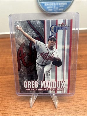 Cheap Sneaks Footwear/Sports Cards 2000 Fleer Gamers #31 Greg Maddux Atlanta Braves 012825