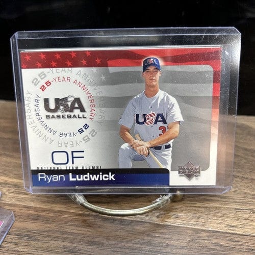 Cheap Sneaks Footwear/Sports Cards 2004 USA Baseball 25th Anniversary #116 Ryan Ludwick