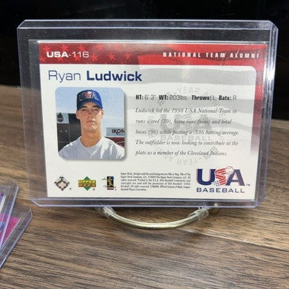 Cheap Sneaks Footwear/Sports Cards 2004 USA Baseball 25th Anniversary #116 Ryan Ludwick