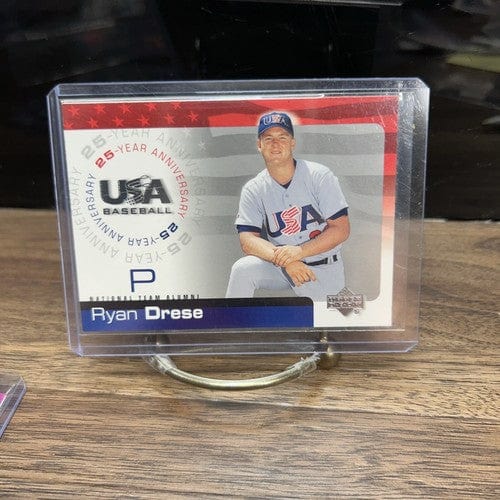 Cheap Sneaks Footwear/Sports Cards 2004 USA Baseball 25th Anniversary #50 Ryan Drese