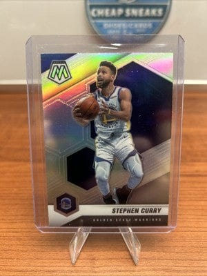 Cheap Sneaks Footwear/Sports Cards 2020 PANINI MOSAIC SILVER PRIZM #175 STEPHEN CURRY WARRIORS