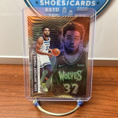 Cheap Sneaks Footwear/Sports Cards 2021-22 Panini Illusions Basketball Emerald Parallel #26 - Karl-Anthon
