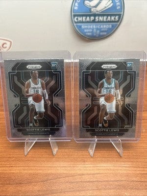 Cheap Sneaks Footwear/Sports Cards 💥2021-22 Panini Prizm Silver Scottie Lewis #287 RC Charlotte Hornet