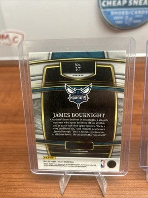 Cheap Sneaks Footwear/Sports Cards 2021-22 Panini Select #37 James Bouknight Blue Shimmer Prizms