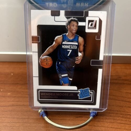 Cheap Sneaks Footwear/Sports Cards 2022-23 Panini Donruss Base Rated Rookie RC #226 Wendell Moore Jr. Tim