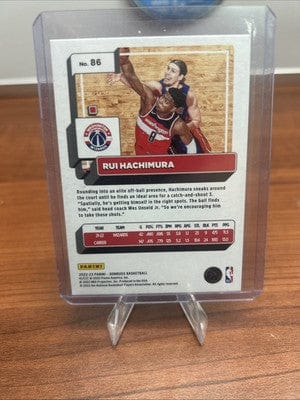 Cheap Sneaks Footwear/Sports Cards 2022-23 Panini Donruss Basketball Rui Hachimura Green Laser Holo Wizar