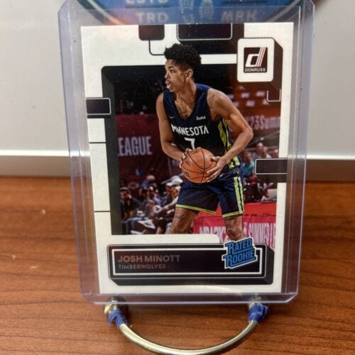 Cheap Sneaks Footwear/Sports Cards 2022-23 Panini Donruss - Rated Rookie #245 Josh Minott (RC) Timberwolv