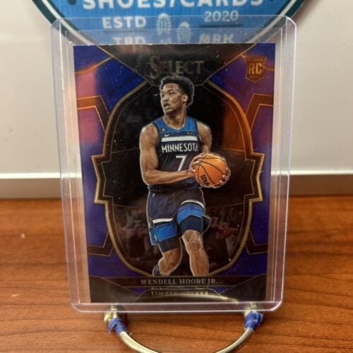 Cheap Sneaks Footwear/Sports Cards 2022-23 Panini Select #73 Wendell Moore Jr. Concourse RC Minnesota Tim