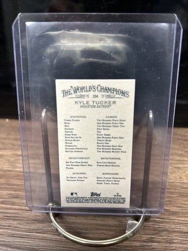 Cheap Sneaks Footwear/Sports Cards 2022 Allen and Ginter #204 Kyle Tucker Mini A&G Back - Houston Astros