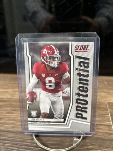 Cheap Sneaks Footwear/Sports Cards 🔥2022 Score Panini John MetchieIII  Protential Crimson Tide ROOKIE