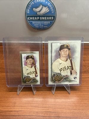 Cheap Sneaks Footwear/Sports Cards 2022 Topps Allen & Ginter Mini Black Border #175 Jack Suwinski RC NM+