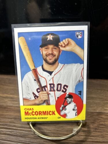 Cheap Sneaks Footwear/Sports Cards 2022 Topps Archives Chas McCormick #15 RC Rookie Card Houston Astros