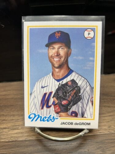 Cheap Sneaks Footwear/Sports Cards 2022 Topps Archives Jacob deGrom #151 Free Shipping