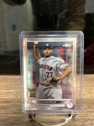 Cheap Sneaks Footwear/Sports Cards 2022 Topps Chrome Base #12 Luis Garcia - Houston Astros