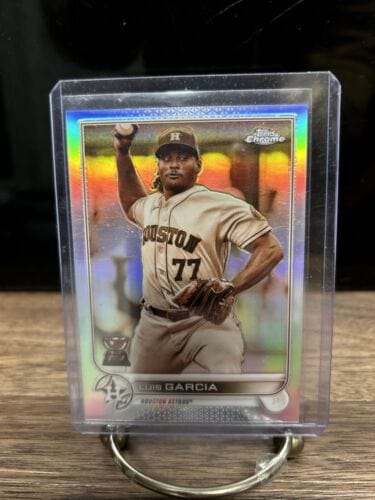 Cheap Sneaks Footwear/Sports Cards 2022 Topps Chrome Baseball Sepia Refractor # 12 Luis Garcia