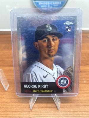 Cheap Sneaks Footwear/Sports Cards 2022 Topps Chrome Platinum Anniversary George Kirby Rookie
