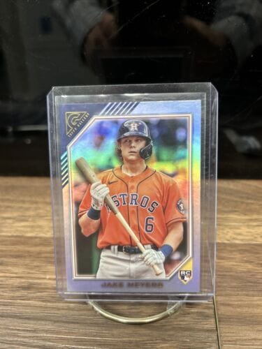 Cheap Sneaks Footwear/Sports Cards 2022 Topps Gallery - Rainbow Foil #178 Jake Meyers (RC)