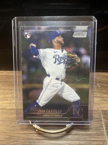 Cheap Sneaks Footwear/Sports Cards 2022 Topps Stadium Club Chrome Ivan Castillo Rookie RC Refractor Paral