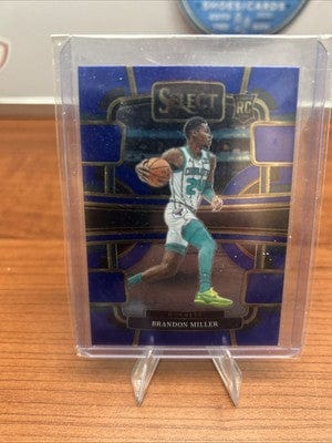 Cheap Sneaks Footwear/Sports Cards 2023-24 Panini Select Basketball Brandon Miller RC #80 Base Rookie Ret