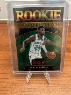 Cheap Sneaks Footwear/Sports Cards 2023/24 Panini Select Brandon Miller Rookie Revolution insert Green SS